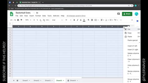 How to Delete Rows And Columns in Google Sheets (Step.